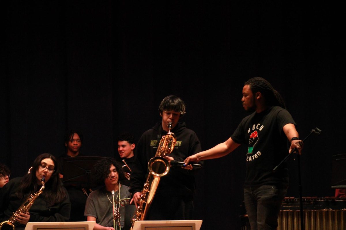 Photos from Black History Assembly February 2024 by Ms. Martin's photography students: Edmar Gomez, Alexis Salazar-Gomez, and Angel Herrera